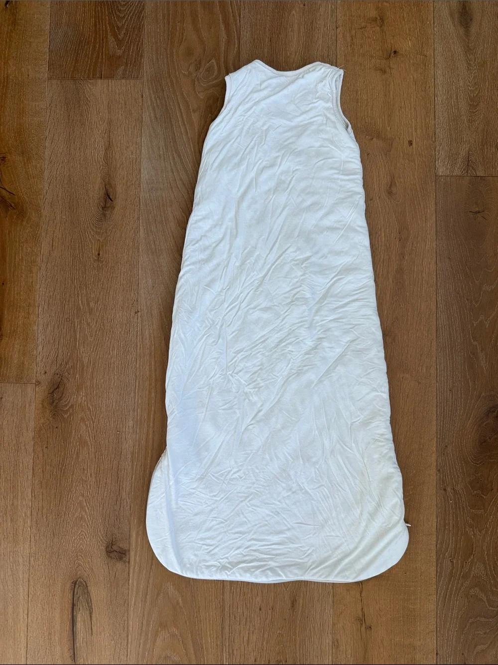 Kyte White Sleeveless Baby Sleep Sack with Side Zipper Size L TOG 2.5